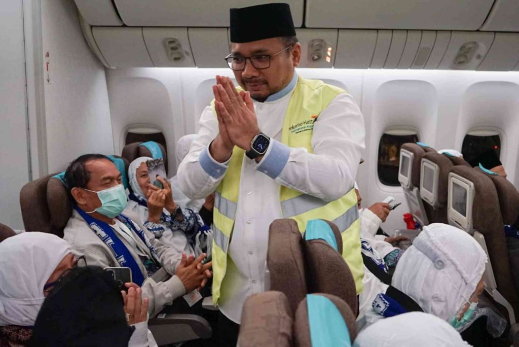 Maskapai dengan Kursi Business Class Haji